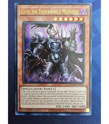 Amazon.com: Yu-Gi-Oh! - Zaborg The Thunder Monarch (AST-023